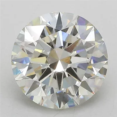 3.01ct J VS1 Excellent Cut Round Lab Grown Diamond