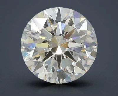 3.01ct J VS1 Excellent Cut Round Lab Grown Diamond