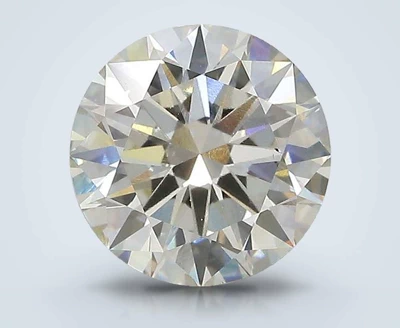 3.01ct J VS1 Excellent Cut Round Lab Grown Diamond