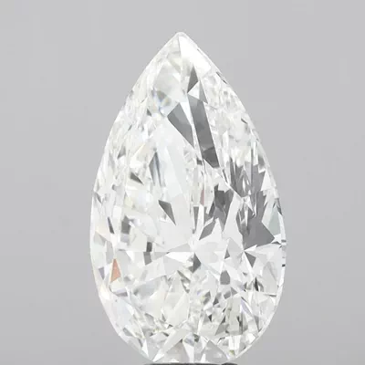 10.05ct F VS1 Rare Carat Ideal Cut Pear Lab Grown Diamond