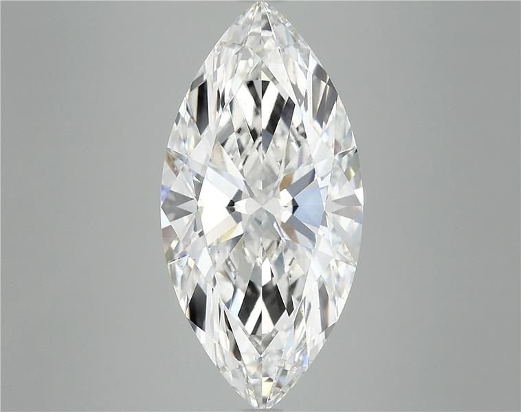 6.64ct F VS2 Rare Carat Ideal Cut Marquise Lab Grown Diamond