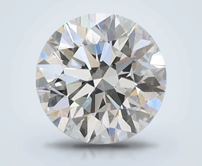 0.59ct D FL Rare Carat Ideal Cut Round Lab Grown Diamond
