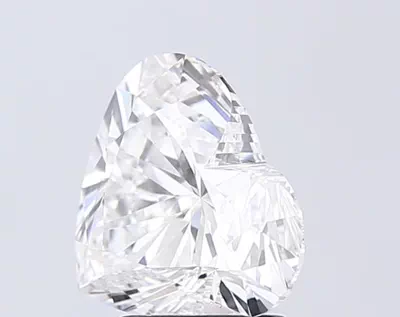 2.54ct D VS1 Rare Carat Ideal Cut Heart Lab Grown Diamond