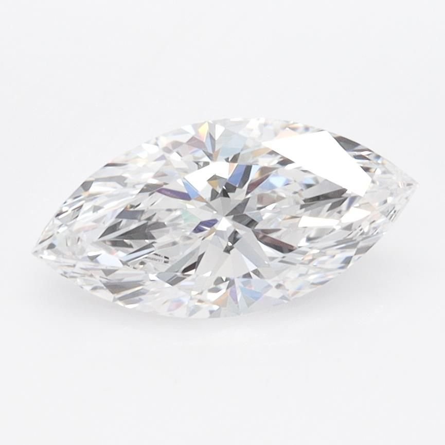 1.09ct D IF Rare Carat Ideal Cut Marquise Lab Grown Diamond
