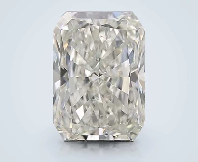 3.20ct I SI1 Rare Carat Ideal Cut Radiant Diamond
