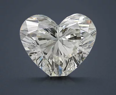 3.01ct J SI2 Rare Carat Ideal Cut Heart Diamond