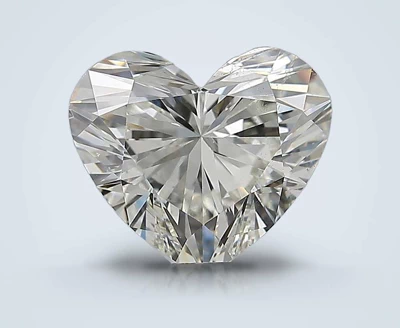 3.01ct J SI2 Rare Carat Ideal Cut Heart Diamond
