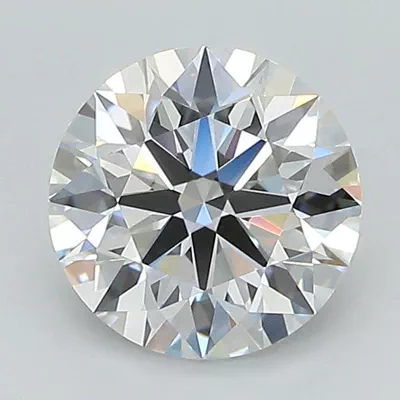 1.57ct D VVS1 Rare Carat Ideal Cut Round Lab Grown Diamond