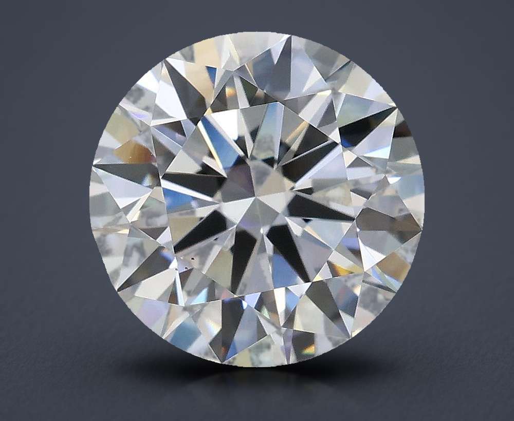 3.02ct D VS1 Rare Carat Ideal Cut Round Lab Grown Diamond