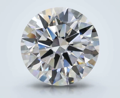 3.02ct D VS1 Rare Carat Ideal Cut Round Lab Grown Diamond