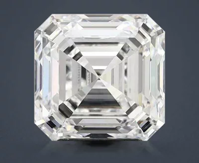 4.23ct D VS1 Very Good Cut Asscher Lab Grown Diamond