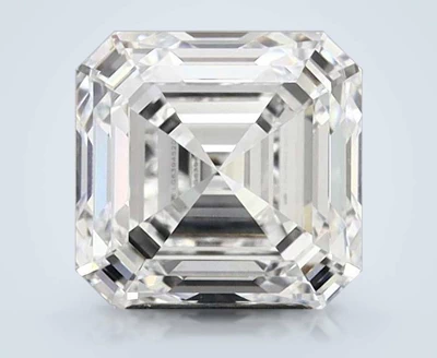 4.23ct D VS1 Very Good Cut Asscher Lab Grown Diamond