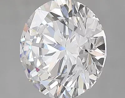2.02ct E SI2 Rare Carat Ideal Cut Round Diamond