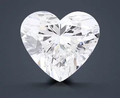 6.08ct E VVS2 Rare Carat Ideal Cut Heart Lab Grown Diamond