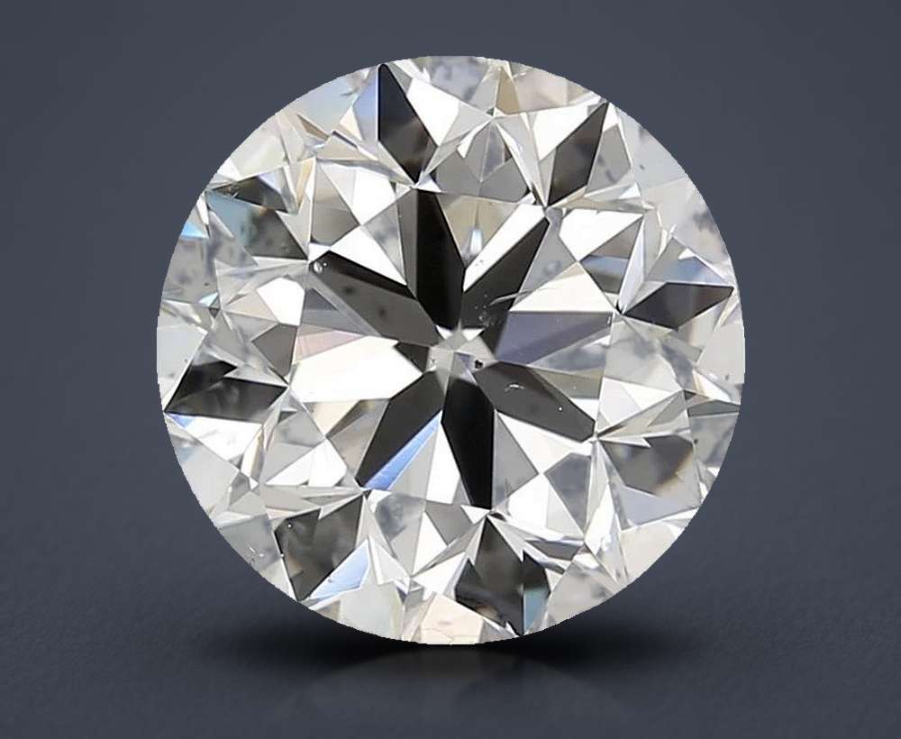 3.00ct H SI2 Very Good Cut Round Diamond