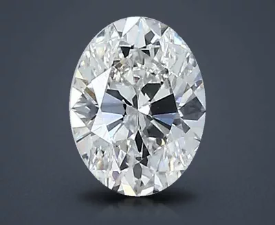 0.42ct H VS1 Very Good Cut Oval Diamond