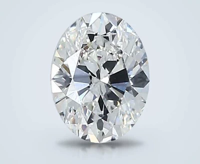 0.42ct H VS1 Very Good Cut Oval Diamond