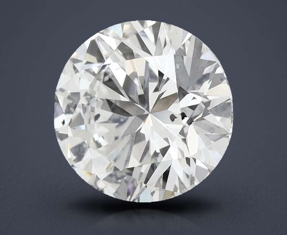 3.01ct E SI1 Rare Carat Ideal Cut Round Lab Grown Diamond