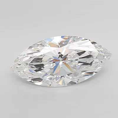 3.51ct E VVS2 Rare Carat Ideal Cut Marquise Lab Grown Diamond