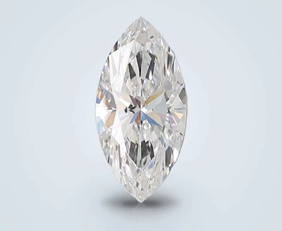 3.51ct E VVS2 Rare Carat Ideal Cut Marquise Lab Grown Diamond