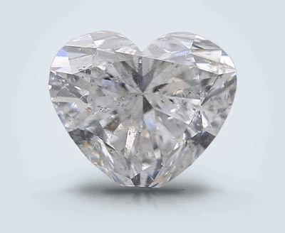 1.51ct E SI2 Rare Carat Ideal Cut Heart Diamond
