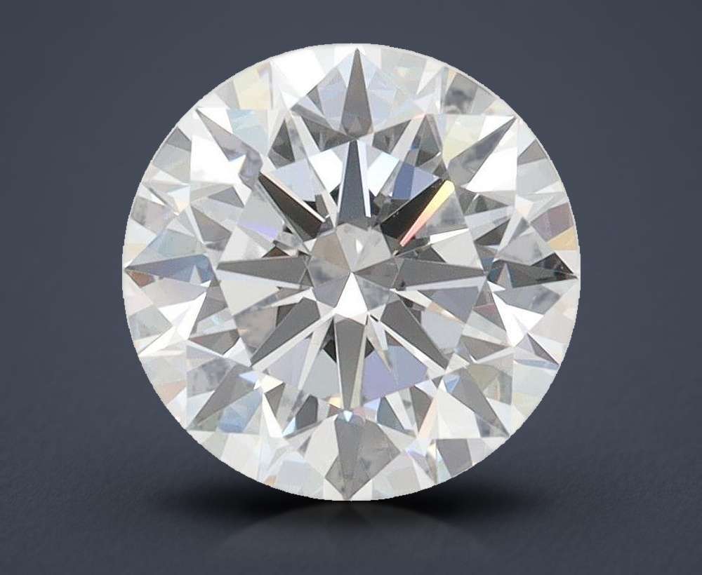 2.41ct D VVS1 Rare Carat Ideal Cut Round Lab Grown Diamond