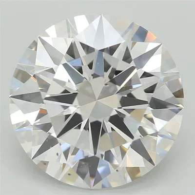 2.80ct E VS2 Rare Carat Ideal Cut Round Lab Grown Diamond