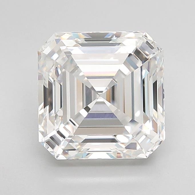 3.60ct D VVS2 Rare Carat Ideal Cut Asscher Lab Grown Diamond