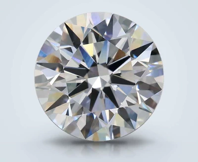 3.09ct E VS1 Rare Carat Ideal Cut Round Lab Grown Diamond
