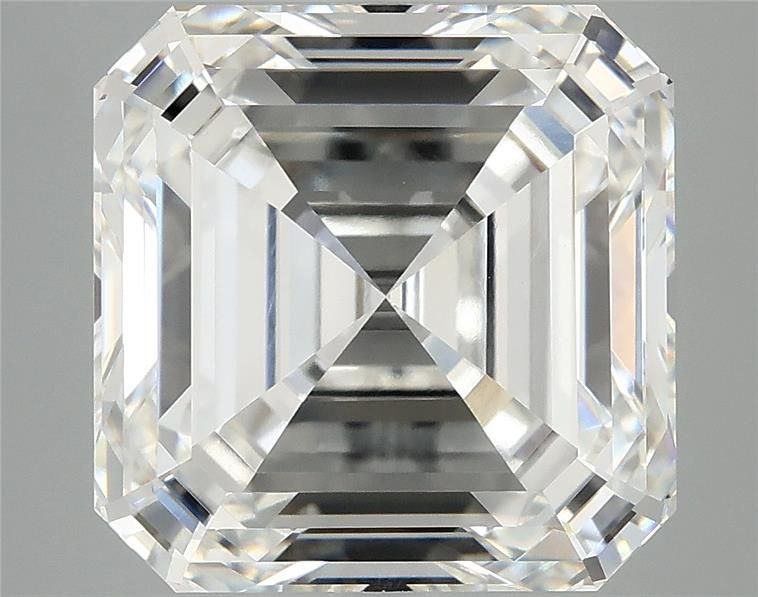 8.11ct F VVS2 Excellent Cut Asscher Lab Grown Diamond