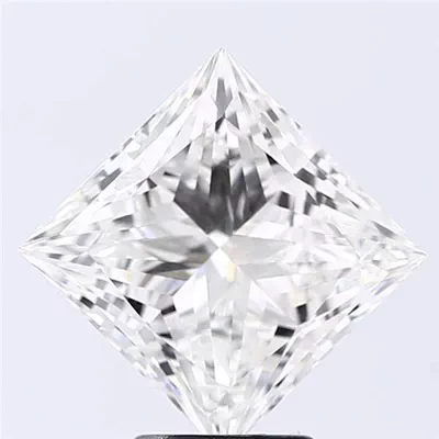 4.02ct G VS1 Very Good Cut Princess Lab Grown Diamond