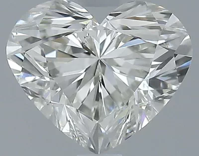 1.51ct K SI1 Rare Carat Ideal Cut Heart Diamond