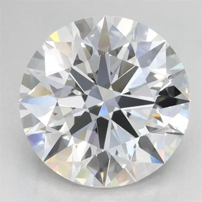 2.72ct D IF Rare Carat Ideal Cut Round Lab Grown Diamond