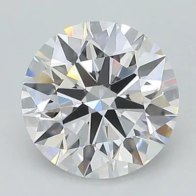1.59ct D VS1 Rare Carat Ideal Cut Round Lab Grown Diamond