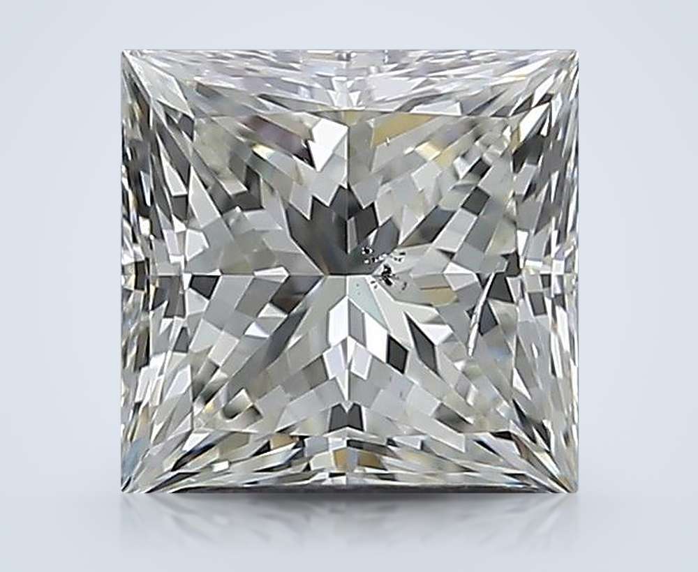 1.71ct J SI2 Rare Carat Ideal Cut Princess Diamond