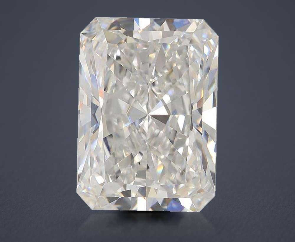 5.09ct E VVS2 Rare Carat Ideal Cut Radiant Lab Grown Diamond