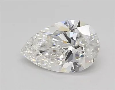 1.02ct F VS1 Rare Carat Ideal Cut Pear Lab Grown Diamond