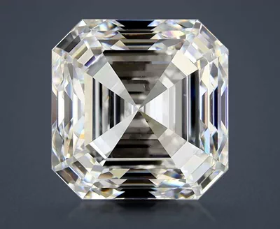 4.50ct G VS2 Very Good Cut Asscher Diamond