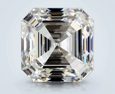 4.50ct G VS2 Very Good Cut Asscher Diamond