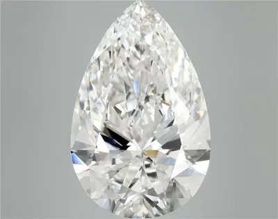 10.83ct F VS1 Rare Carat Ideal Cut Pear Lab Grown Diamond