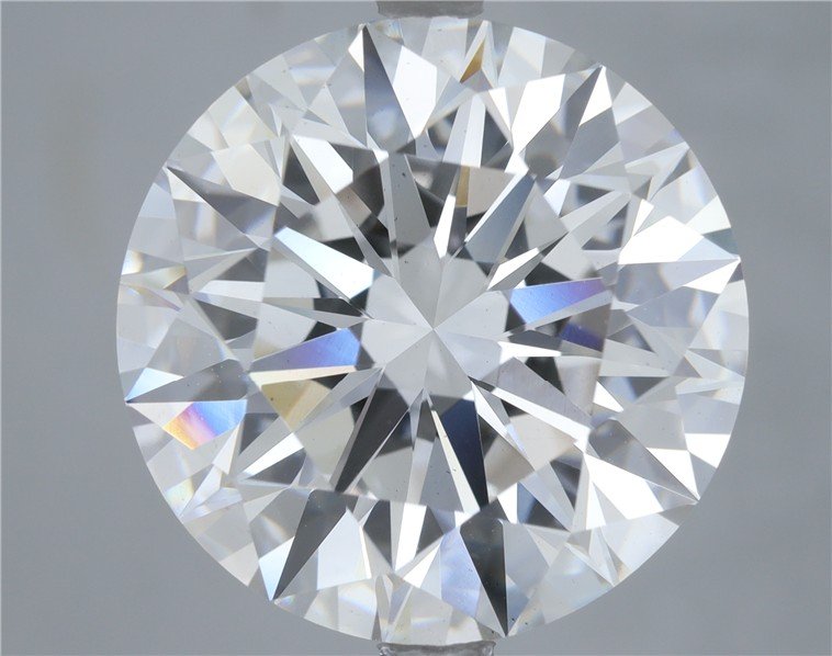 8.04ct E VS2 Rare Carat Ideal Cut Round Lab Grown Diamond