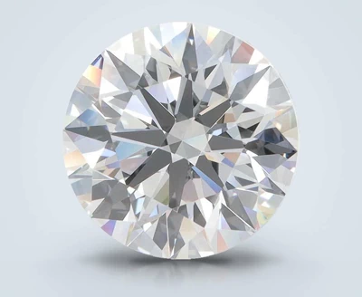5.31ct D VVS1 Rare Carat Ideal Cut Round Lab Grown Diamond