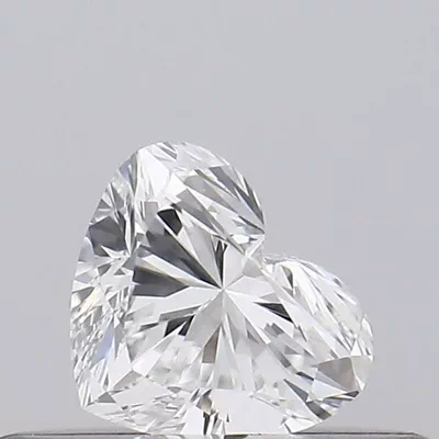 0.23ct F VVS1 Good Cut Heart Diamond