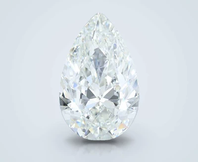 10.05ct G SI1 Rare Carat Ideal Cut Pear Diamond
