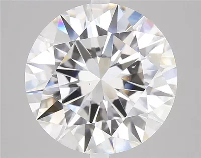 5.01ct F SI1 Excellent Cut Round Diamond