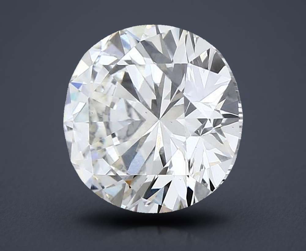 3.01ct H VS1 Rare Carat Ideal Cut Round Lab Grown Diamond