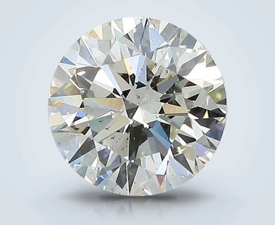 2.11ct K SI1 Rare Carat Ideal Cut Round Diamond