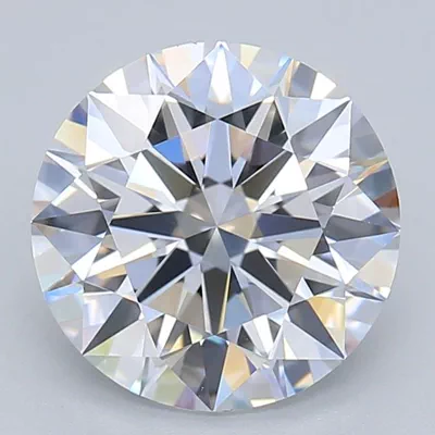 2.02ct D IF Rare Carat Ideal Cut Round Lab Grown Diamond