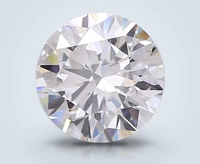 3.13ct F VVS2 Rare Carat Ideal Cut Round Lab Grown Diamond