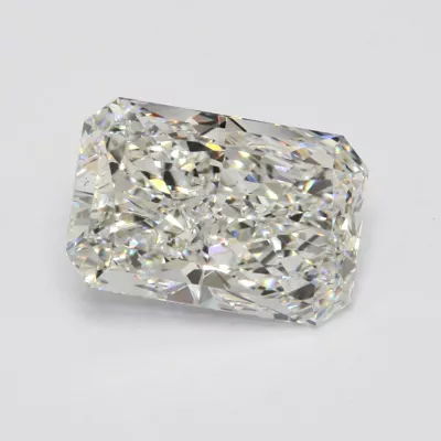 3.96ct F VS1 Rare Carat Ideal Cut Radiant Lab Grown Diamond